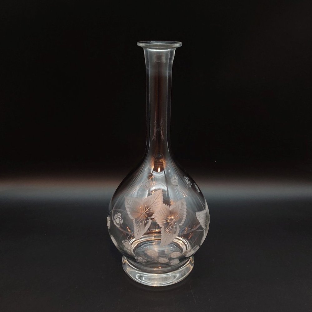 Heavy Crystal Glass Carafe
